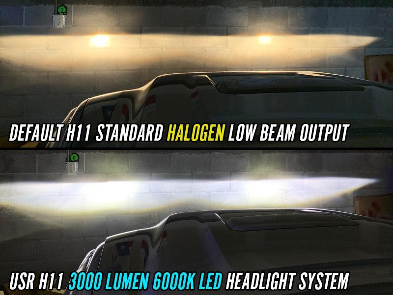 USR DEPO 2016-2023 Tacoma LED DRL TRD Pro Style Black Projector Headlights