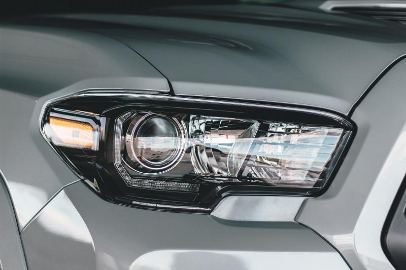USR DEPO 2016-2023 Tacoma LED DRL TRD Pro Style Black Projector Headlights