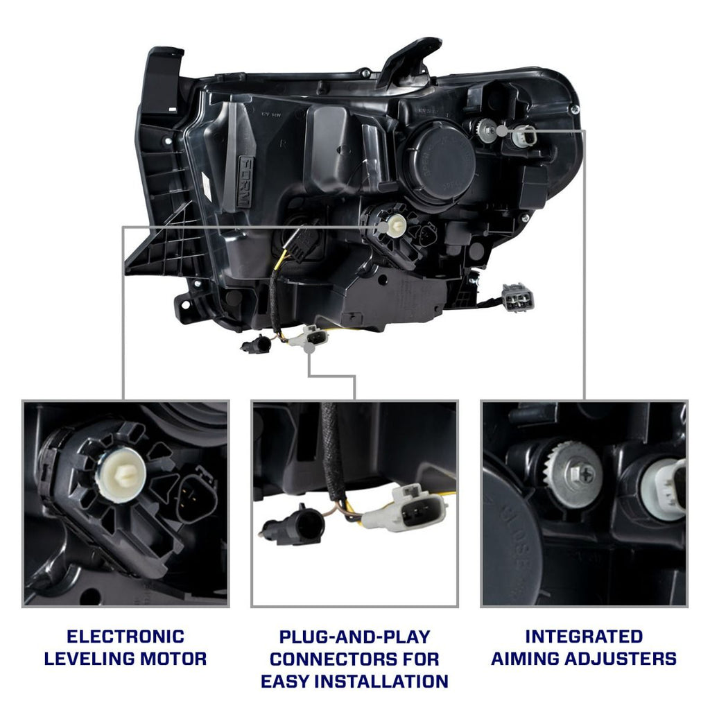 FORM 2014-2021 Tundra LED Projector Headlights