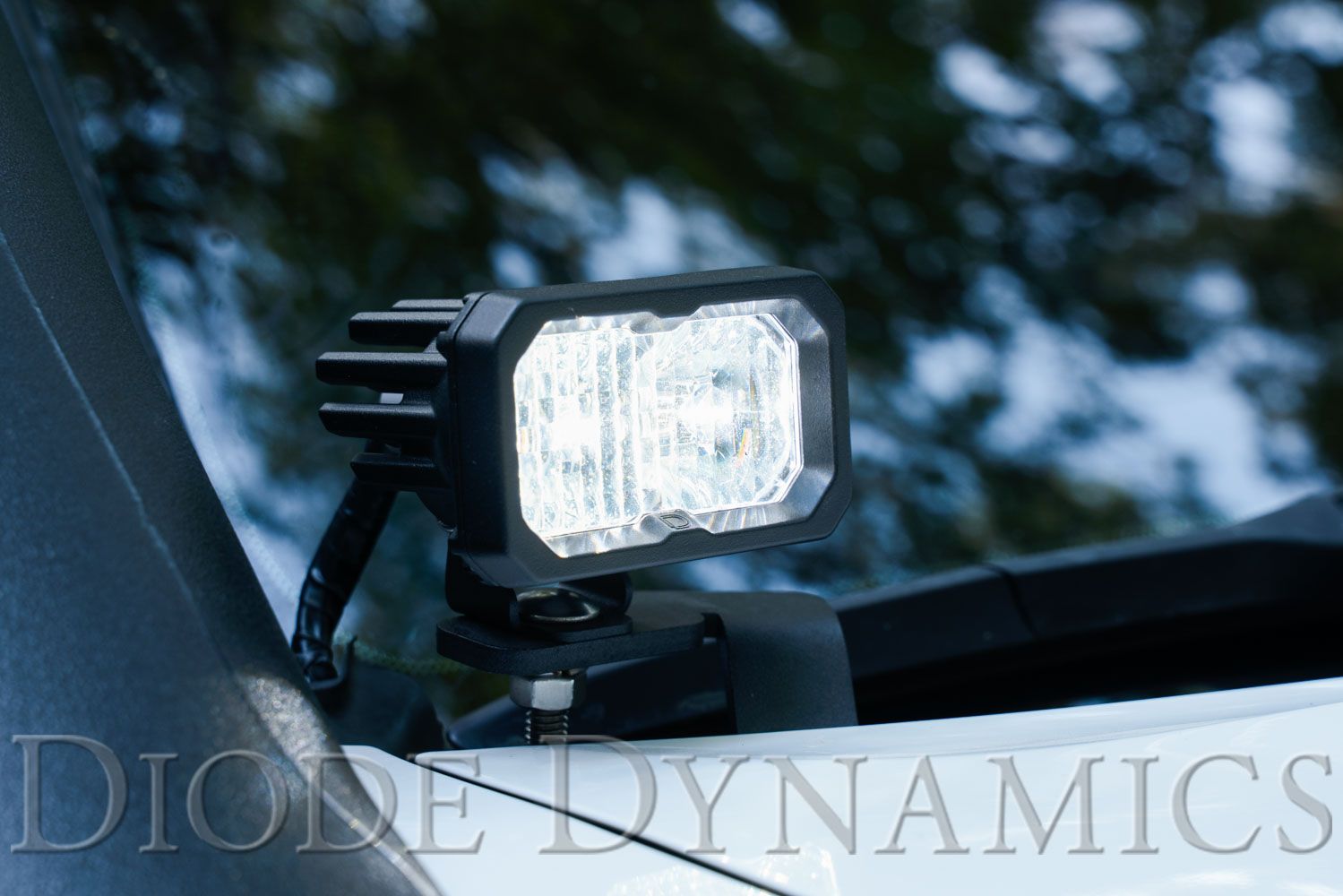 Diode Dynamics | Stage Series 2in LED Ditch Light Kit for 2016-2023 Toyota Tacoma, Pro White Combo