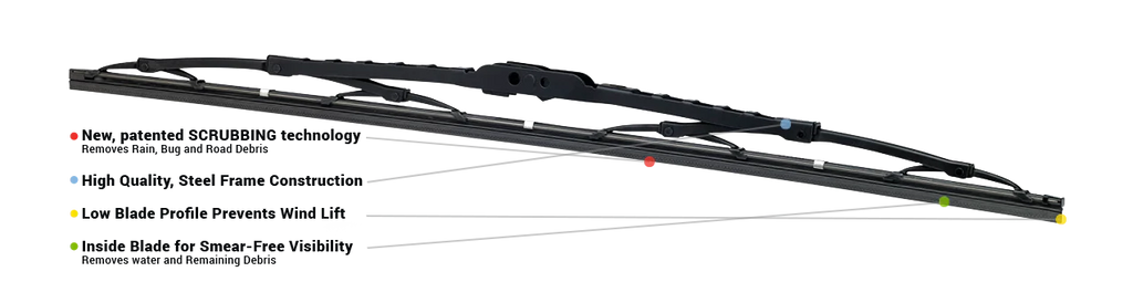 SCRUBBLADE HEAVY DUTY WIPER BLADES