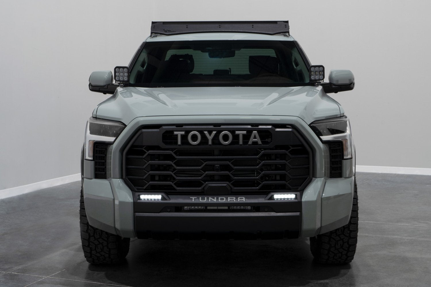 SS6 LED Fog Light Kit for 2022 Toyota Tundra, Amber Wide