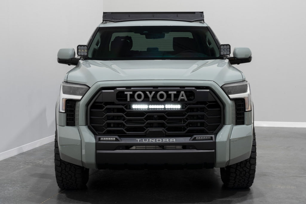 TRD Pro Grille Light Bar Kit for 2022 Toyota Tundra, Amber Driving