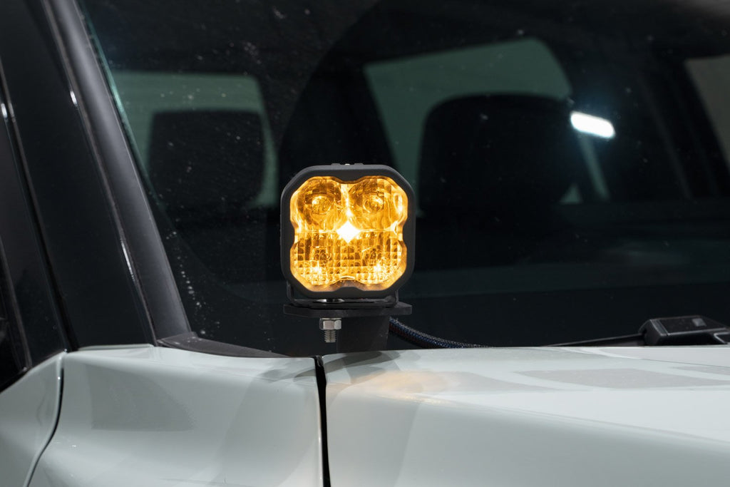 Stage Series Ditch Light Kit for 2022 Toyota Tundra, SS3 Sport Yellow Combo