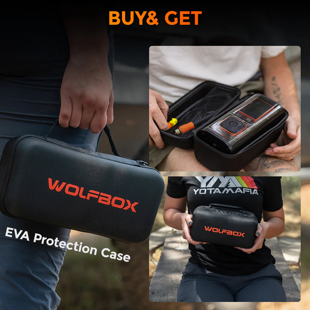 WOLFBOX MegaFlow24 Pro Portable Tire Inflator & Deflators