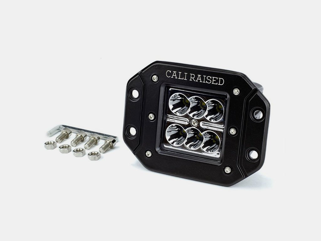 Cali Raised 3x2 18W Flush Mount LED Pod