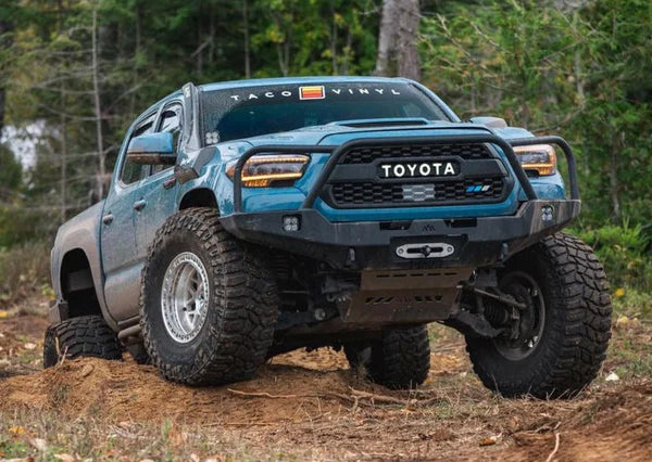 Backwoods Adventure Mods Tacoma 3rd Gen (2016-2023) Hi-Lite Overland Front Bumper [Bull Bar]
