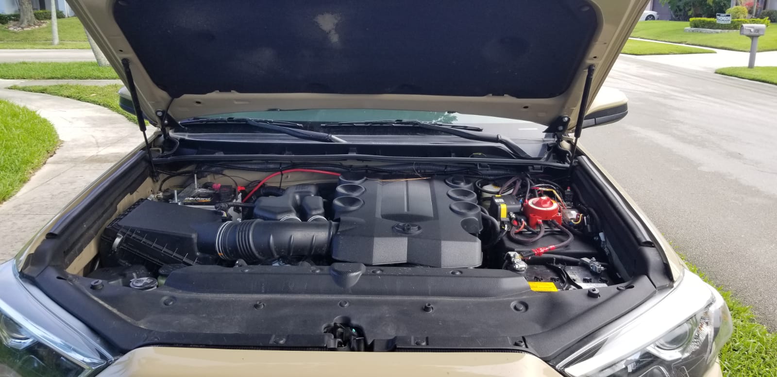C4 4Runner Engine Bay Accessory Tray - Driver Side / 5th Gen / 2010-2019