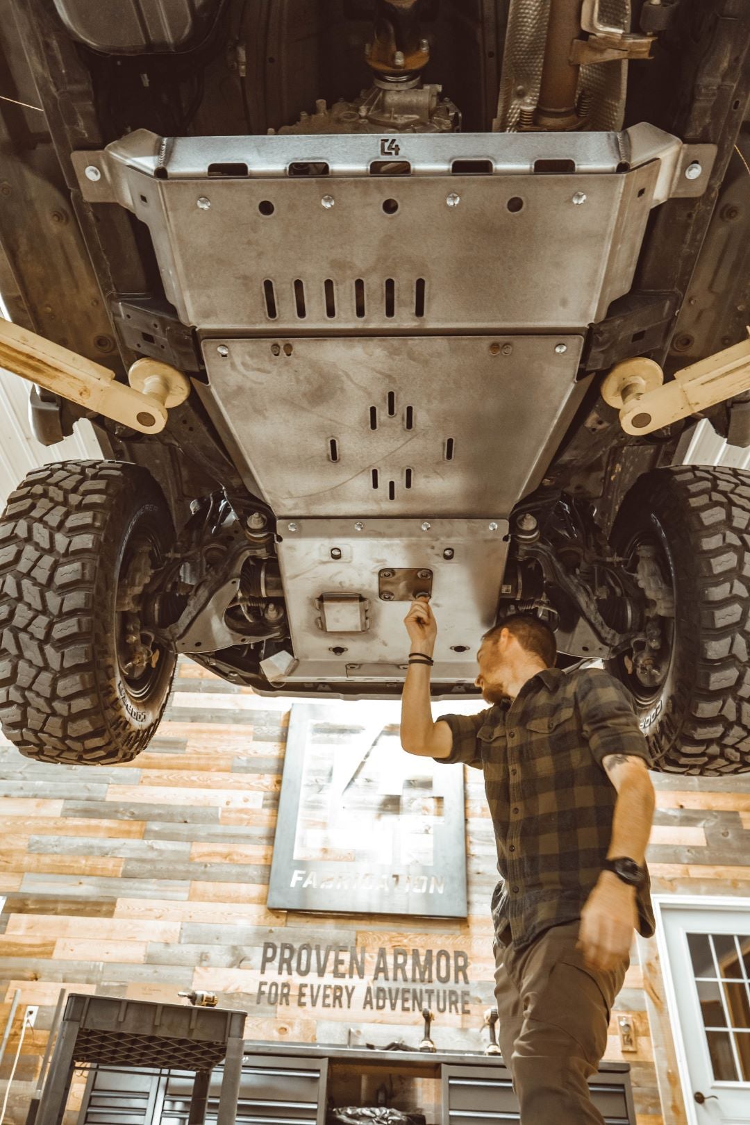 C4 4Runner Rear Skid Plates / 5th Gen / 2010+