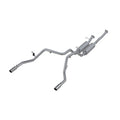 MBRP ARMOR PLUS 2.5-Inch Cat-Back Exhaust Dual Rear Exit, Street Profile 2009-21 Tundra
