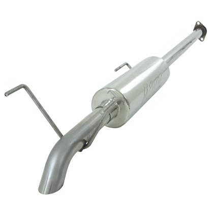 MBRP ARMOR PLUS 2.5″ Cat-Back Exhaust Turndown Exit, Race Profile 2005-15 Tacoma