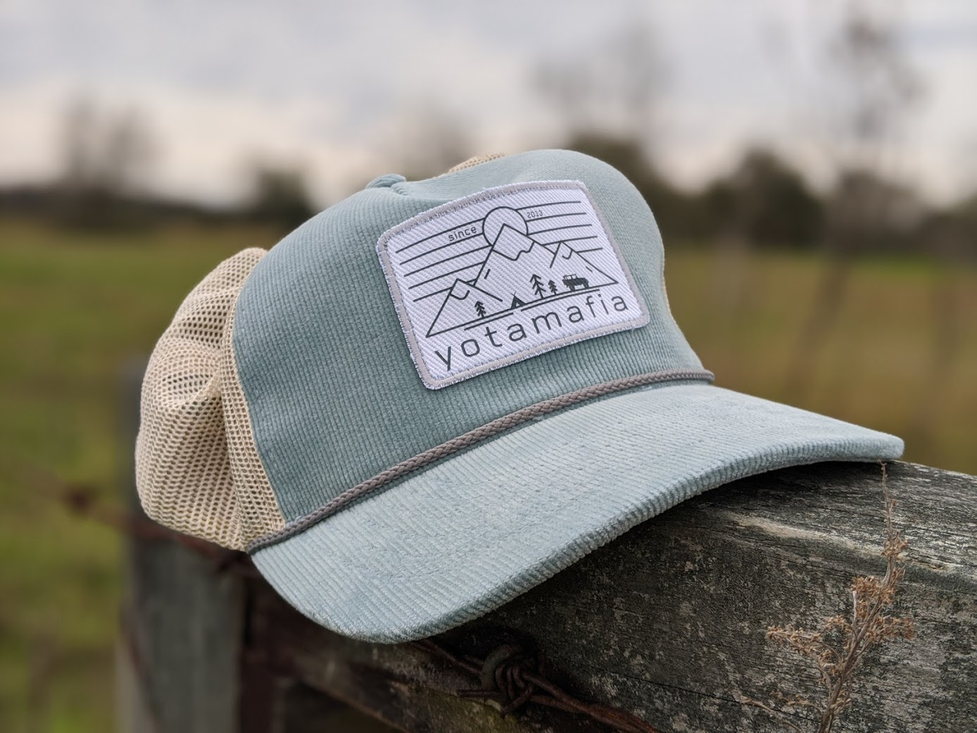 YM Retro Corduroy Hat