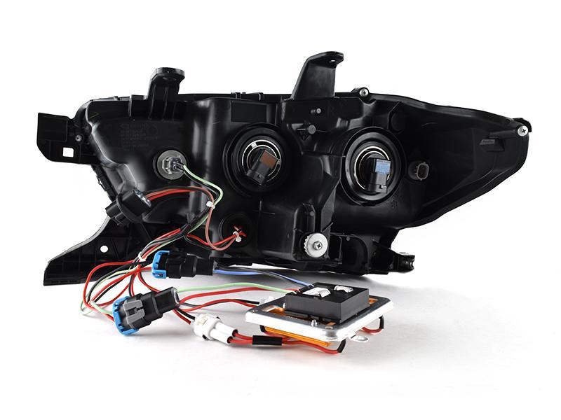 USR DEPO 2016-2023 Tacoma LED DRL TRD Pro Style Black Projector Headlights