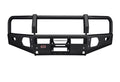 ARB Summit Front Bumper Integrit™ Textured Black Powder Coat Finish Air Bag Compatible Tow Points Light + Antenna Mounts ARB Fog Lights Included For 3rd Gen Tacoma (2016+)