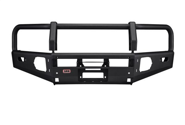 ARB Summit Front Bumper Integrit™ Textured Black Powder Coat Finish Air Bag Compatible Tow Points Light + Antenna Mounts ARB Fog Lights Included For 3rd Gen Tacoma (2016+)