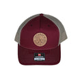 YM Adventure Driven Hat | Maroon/Grey