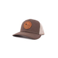 Adventure Driven Circle Patch Hat | Brown / Khaki