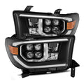 AlphaRex NOVA-Series LED Projector Headlights Black For 2nd Gen Tundra (2007-2013)