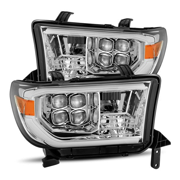 AlphaRex NOVA-Series LED Projector Headlights Chrome For 2nd Gen Tundra (2007-2013)