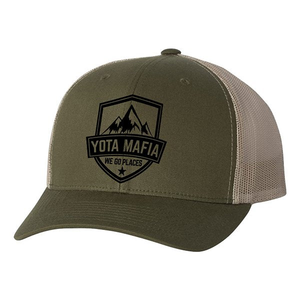 RETRO TRUCKER BADGE HAT