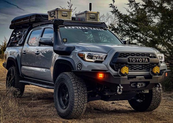Backwoods Adventure Mods Tacoma 3rd Gen (2016-2023) Hi-Lite Overland Front Bumper [No Bull Bar]