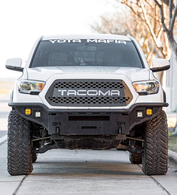 Body Armor Desert Series Front Bumper 3rd Gen Tacoma (2016-23)