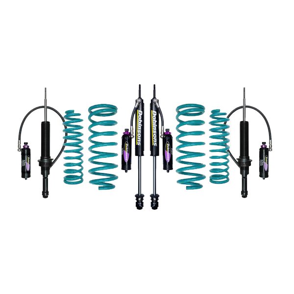 Dobinsons 2" MRR 3-Way Adjustable Quick Ride Rear Lift Kit 2nd and 3rd Gen Tacoma (2005-2019)