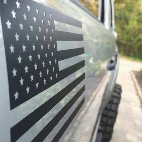 American Flag Decals (Premium Vinyl Cut)