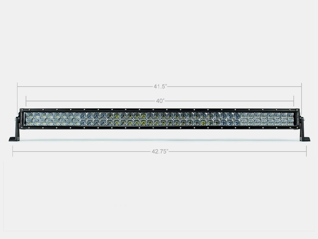 Cali Raised 42" Dual Row 5D Optic OSRAM LED Bar
