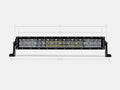 Cali Raised 22" Dual Row 5D Optic OSRAM LED Bar