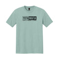 Heathered Green Tee with Classic YM Split Design
