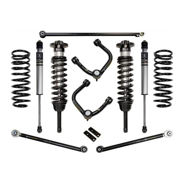 Icon 0-3.5” Stage 3 Lift Kit with Tubular or Billet UCAs For Lexus GX460