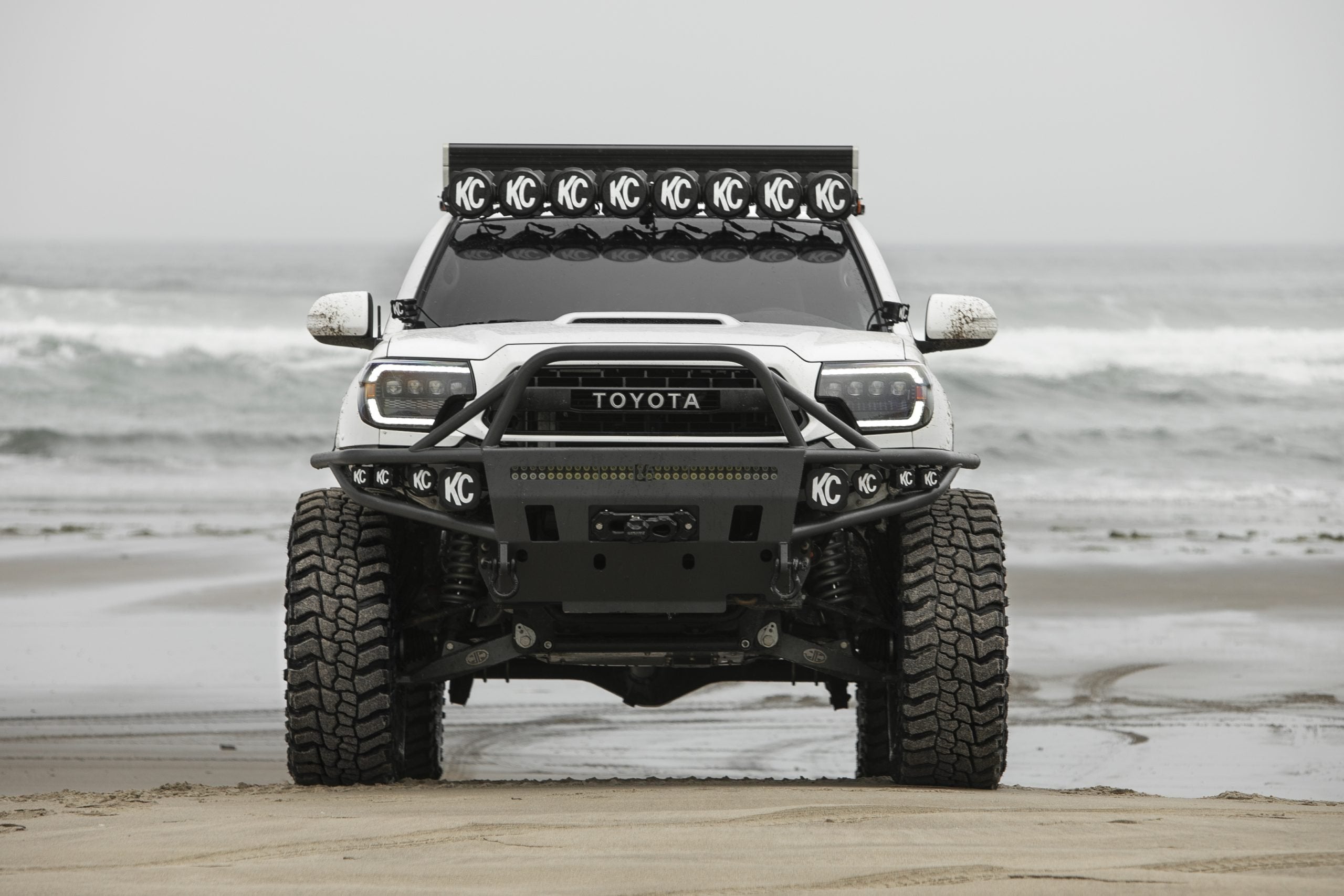 Alpharex Headlights on Tacoma (DRL)