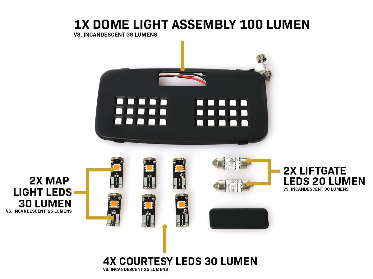 USR 2010-2021 Toyota 4Runner LED Interior Light Set