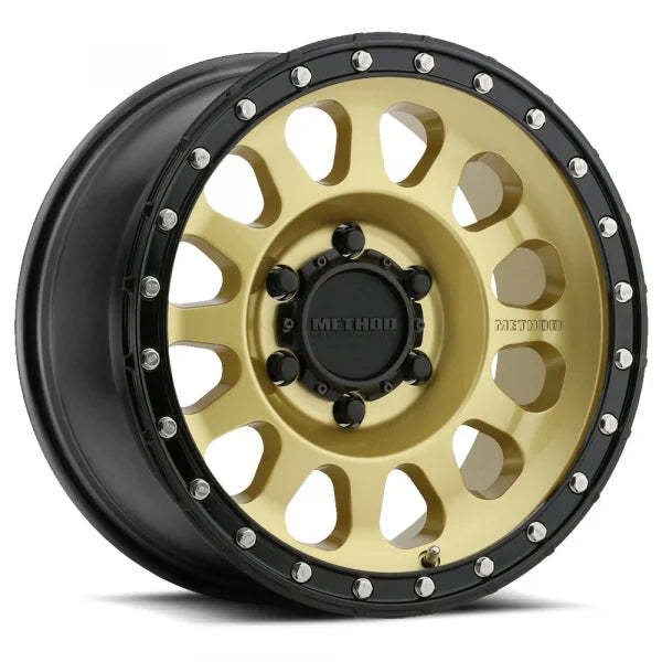 Method Race Wheels 315 (Gold w/ Black Lip)
