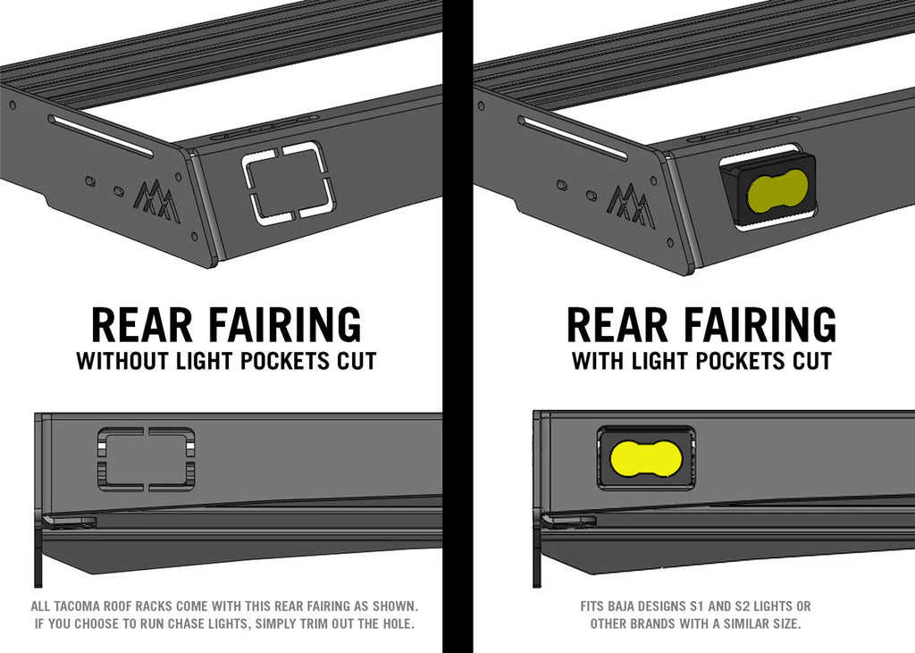 Backwoods Adventure Mods Tacoma (2005-2023) DRIFTR Roof Rack