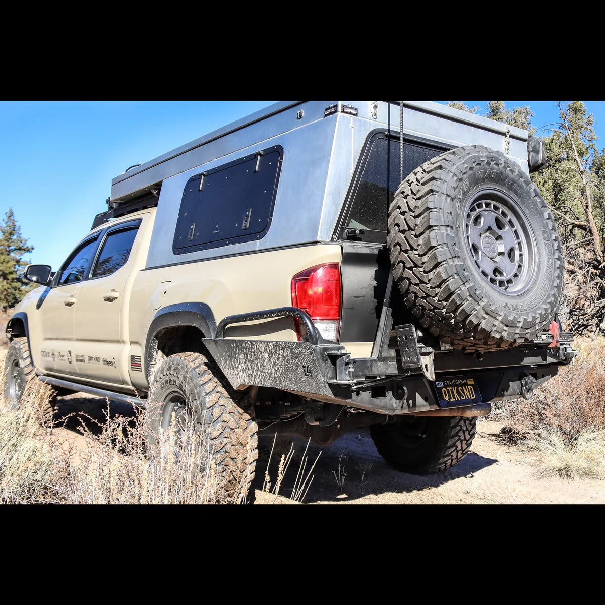 C4 Tacoma Overland Series High Clearance Rear Bumper / 3rd Gen / 2016-2023