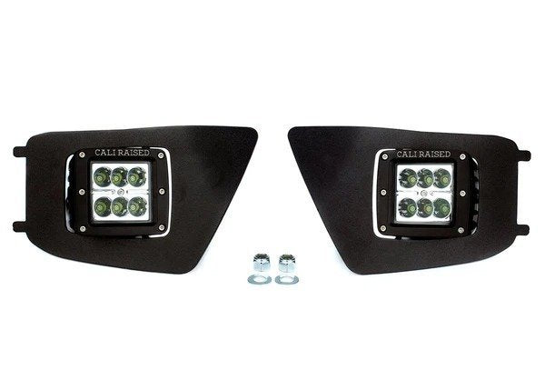 Cali Raised 2nd Gen Tacoma  LED Fog Light Pod Replacements Brackets/Combo