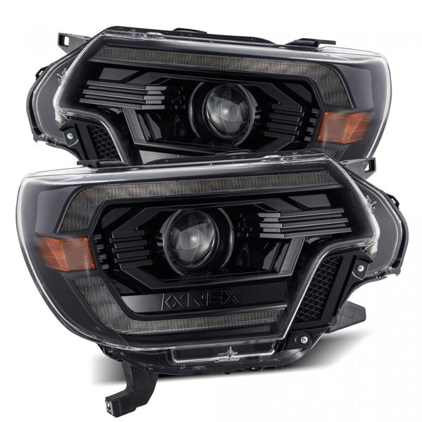 2nd Gen Tacoma (12-15) PRO-Series LED Projector Headlights Alpha-Black