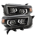 5th Gen 4Runner (10-13) LUXX-Series LED Projector Headlights Black