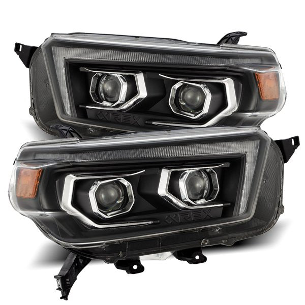 5th Gen 4Runner (10-13) PRO-Series Projector Headlights Black
