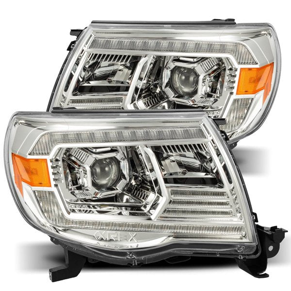 2nd Gen Tacoma (05-11) LUXX-Series LED Projector Headlights Chrome