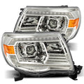 2nd Gen Tacoma (05-11) LUXX-Series LED Projector Headlights Chrome
