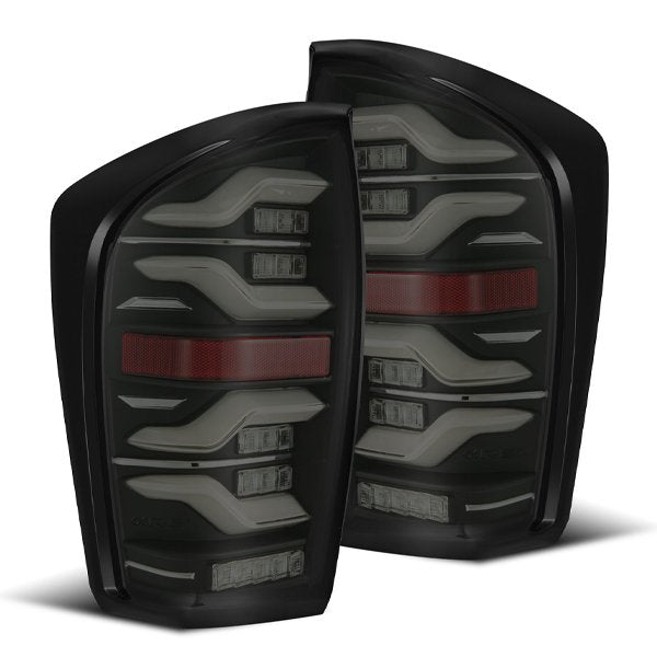 3rd Gen Tacoma (16-23) LUXX-Series LED Tail Lights Black