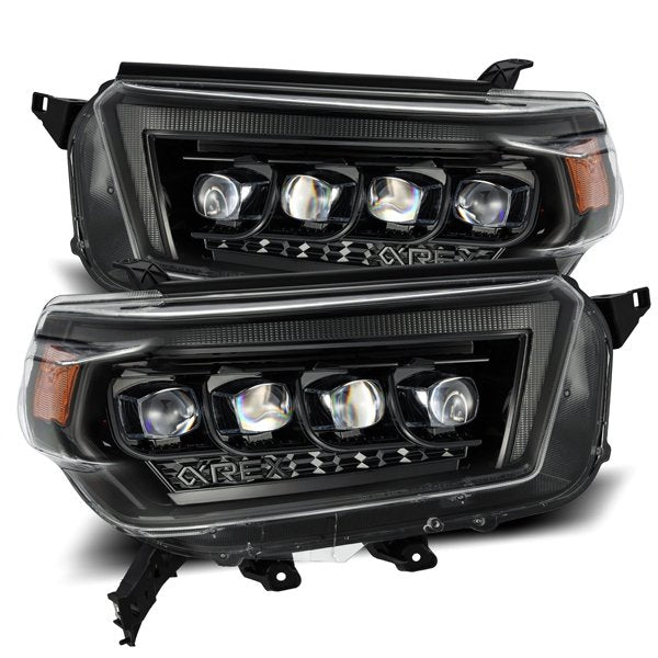 5th Gen 4Runner (10-13) NOVA-Series LED Projector Headlights Alpha-Black