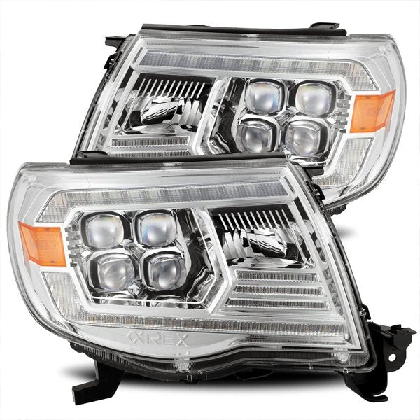 2nd Gen Tacoma (05-11) NOVA-Series LED Projector Headlights Chrome
