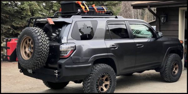 5th Gen 4Runner Full Height Rear Plate Bumper DIY Kit