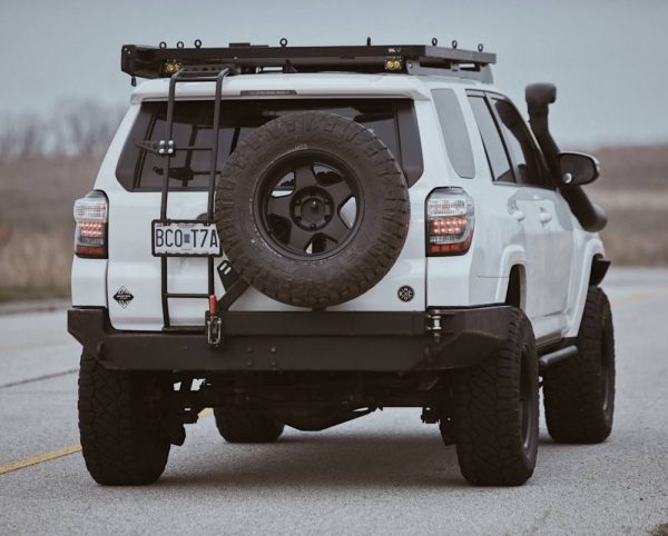 5th Gen 4Runner Low Profile Rear Plate Bumper DIY Kit