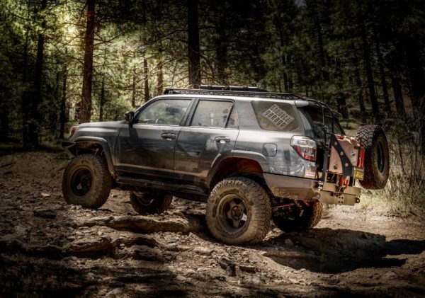 5th Gen 4Runner Low Profile Rear Plate Bumper DIY Kit