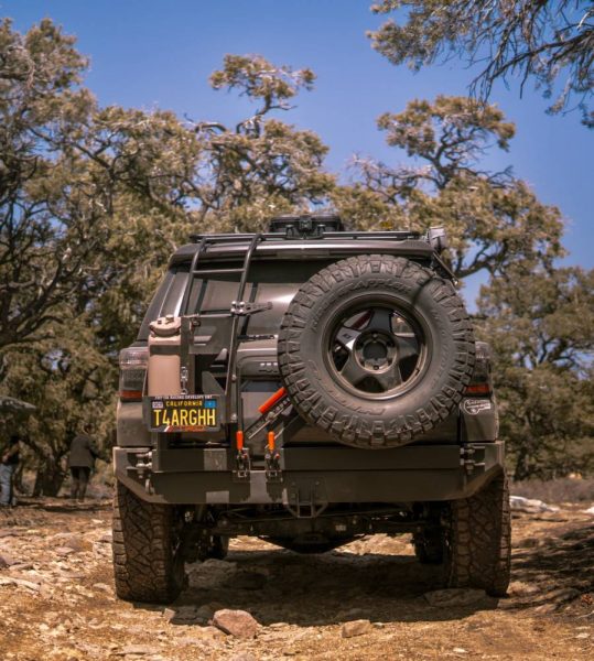 5th Gen 4Runner Low Profile Rear Plate Bumper DIY Kit